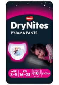 Braguitas de noche absorbentes para niña
