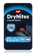 Calzoncillos de noche absorbentes para niño